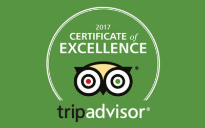 Certificat d’excellence Tripadvisor 2017