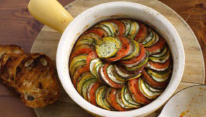 Menu ratatouille - Provence Gourmet